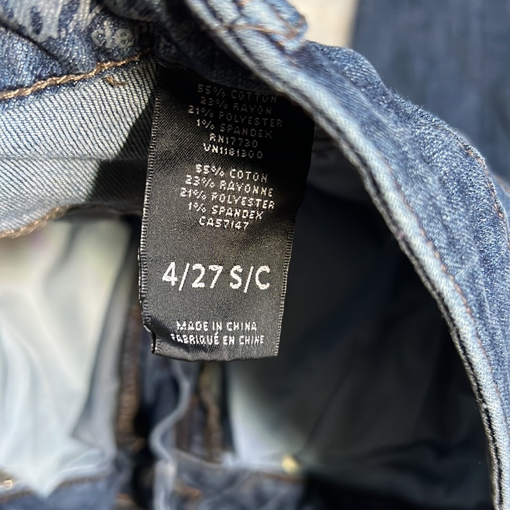 Mossimo Low Rise Skinny 4/27 - Picture 5 of 5